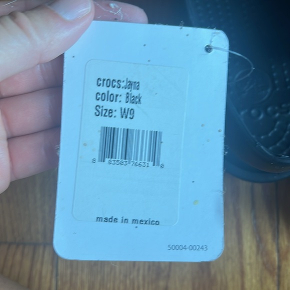 Black Crocs Jayna size 9 women’s - Picture 3 of 4